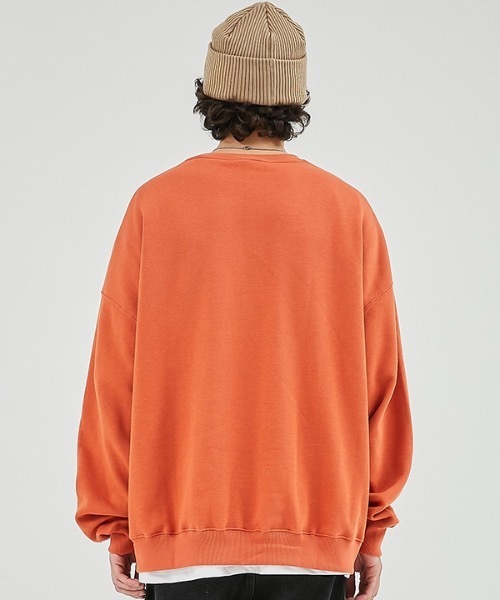 crump（クランプ）の「【crump 】2トーン ライフスタイルクラブスウェットシャツ（スウェット・レディース・ブラック/ネイビー/オレンジ・MEDIUM/LARGE/X-LARGE）」の7枚目の写真