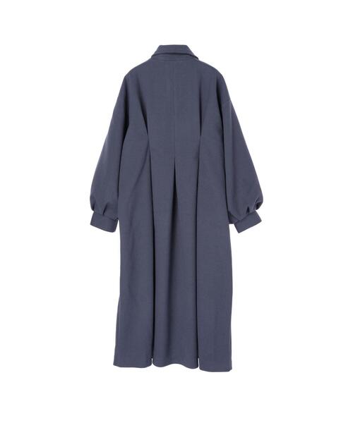 koe（コエ）の「ロング丈後ろタックコート*（チェスターコート・レディース・ブラック/ブルー/アイボリー/モカ・M/L）」の17枚目の写真