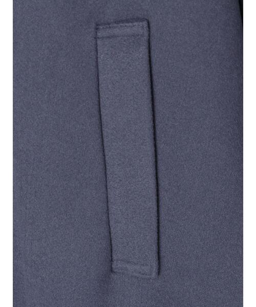 koe（コエ）の「ロング丈後ろタックコート*（チェスターコート・レディース・ブラック/ブルー/アイボリー/モカ・M/L）」の11枚目の写真