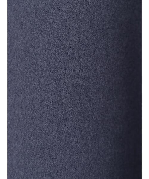 koe（コエ）の「ロング丈後ろタックコート*（チェスターコート・レディース・ブラック/ブルー/アイボリー/モカ・M/L）」の9枚目の写真