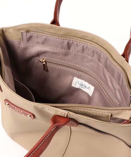 SAC'S BARJean(サックスバージーン)の「【SAC / サック】 トートバッグ(トートバッグ・レディース・ベージュ/ネイビー/カーキ/ピンク・FREE)」の8枚目の写真