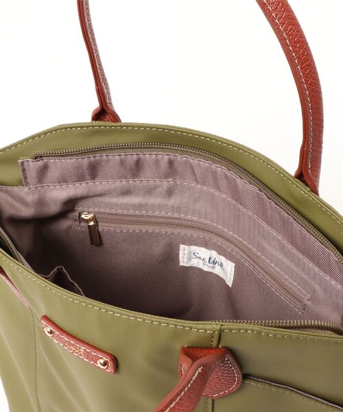 SAC'S BARJean(サックスバージーン)の「【SAC / サック】 トートバッグ(トートバッグ・レディース・ベージュ/ネイビー/カーキ/ピンク・FREE)」の5枚目の写真