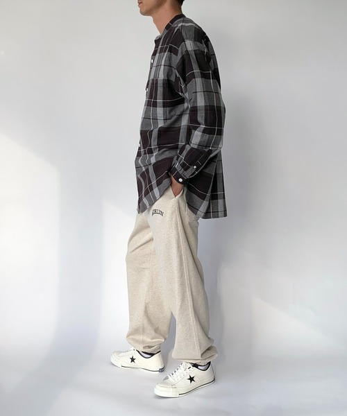 BROOKLYN OVERALL（ブルックリンオーバーオール）の「スウェットパンツ（スウェットパンツ・メンズ・カーキ/ベージュ/トップグレー・MEDIUM/LARGE）」の8枚目の写真