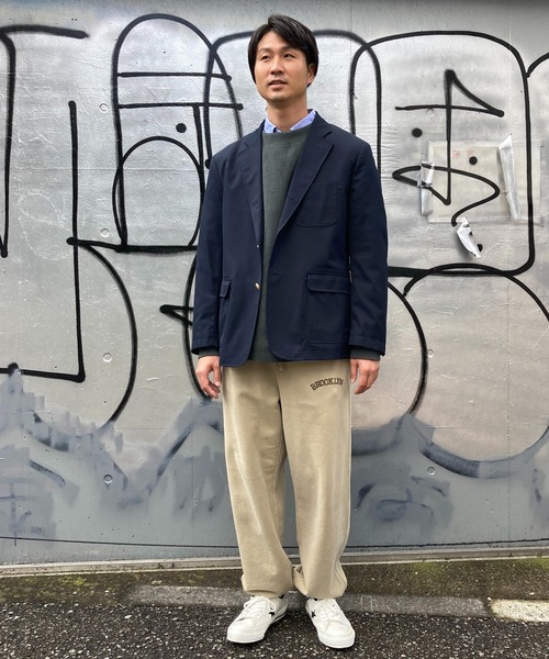 BROOKLYN OVERALL（ブルックリンオーバーオール）の「スウェットパンツ（スウェットパンツ・メンズ・カーキ/ベージュ/トップグレー・MEDIUM/LARGE）」の19枚目の写真