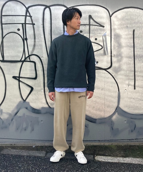 BROOKLYN OVERALL（ブルックリンオーバーオール）の「スウェットパンツ（スウェットパンツ・メンズ・カーキ/ベージュ/トップグレー・MEDIUM/LARGE）」の20枚目の写真