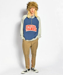 ALDIES | Special Thanks Half Zip Sweat / スペシャルサンクスハーフジップスウェット(スウェット)