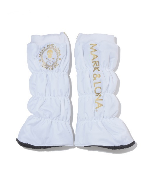 MARK & LONA(マークアンドロナ)の「Debold Pads Leg Warmer(レッグウォーマー・メンズ・ホワイト/ブラック/ネイビー・FREE)」の2枚目の写真