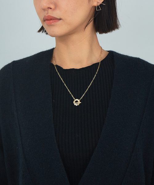 Abahouse Devinette（ドゥヴィネット）の「【Mylanka】リラックスカーディガン◇セットアップ対応（カーディガン/ボレロ・レディース・チャコールグレー/ベージュ・フリー）」の8枚目の写真