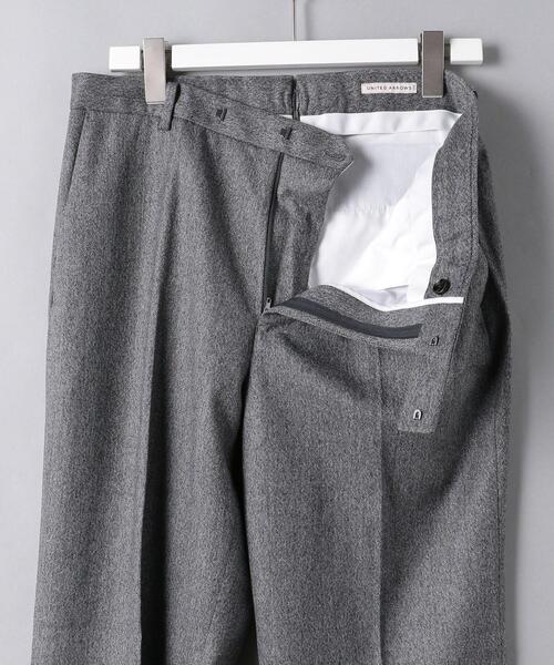 UNITED ARROWS（ユナイテッドアローズ）の「＜UNITED ARROWS＞ ヘリンボーン ストレート ノープリーツ（スラックス・メンズ・ダークグレー・S/XL/M/L）」の11枚目の写真
