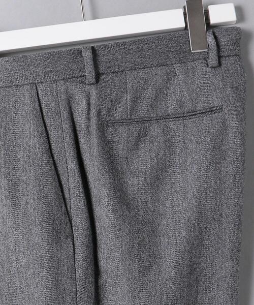 UNITED ARROWS（ユナイテッドアローズ）の「＜UNITED ARROWS＞ ヘリンボーン ストレート ノープリーツ（スラックス・メンズ・ダークグレー・S/XL/M/L）」の14枚目の写真