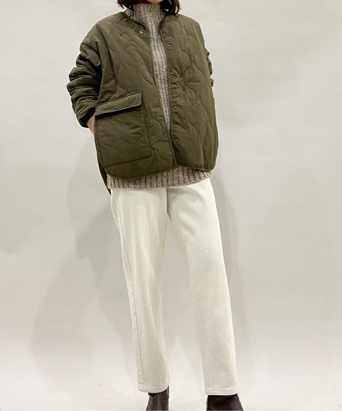 AZUL ENCANTO（アズールエンカント）の「キルティングブルゾン（ブルゾン・レディース・ブラック/カーキ・FREE）」の16枚目の写真