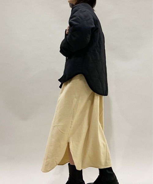 AZUL ENCANTO（アズールエンカント）の「キルティングブルゾン（ブルゾン・レディース・ブラック/カーキ・FREE）」の13枚目の写真