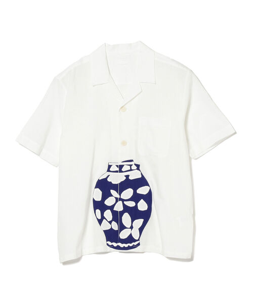 mii(ミー)の「mii × International Gallery BEAMS / 別注 VASE オープンカラーシャツ(シャツ/ブラウス・メンズ・ホワイト・LARGE/SMALL/MEDIUM)」の12枚目の写真