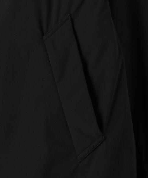WORK TRIP OUTFITS GREEN LABEL RELAXING（ワークトリップアウトフィッツグリーンレーベル リラクシング）の「＜WORK TRIP OUTFITS＞パデット ステンカラーコート -撥水-（ステンカラーコート・メンズ・ブラック・S/M/XL/L）」の10枚目の写真