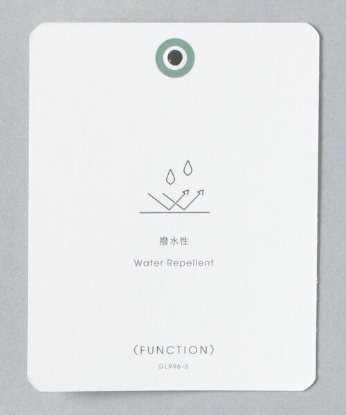 WORK TRIP OUTFITS GREEN LABEL RELAXING（ワークトリップアウトフィッツグリーンレーベル リラクシング）の「＜WORK TRIP OUTFITS＞パデット ステンカラーコート -撥水-（ステンカラーコート・メンズ・ブラック・S/M/XL/L）」の19枚目の写真