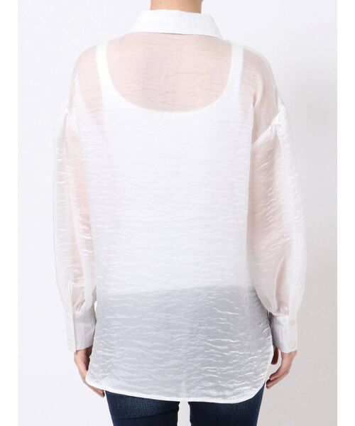 dazzlin（ダズリン）の「アソートリラックスシャツ（シャツ/ブラウス・レディース・パープル/アイボリー/グリーン・FREE）」の22枚目の写真