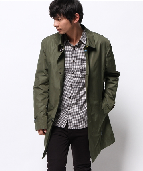 GUILD PRIME（ギルドプライム）の「【GUILD PRIME】MENS 花粉プロテクトコート（ステンカラーコート・メンズ・カーキ/ライトブルー・MEDIUM/SMALL/LARGE）」の17枚目の写真