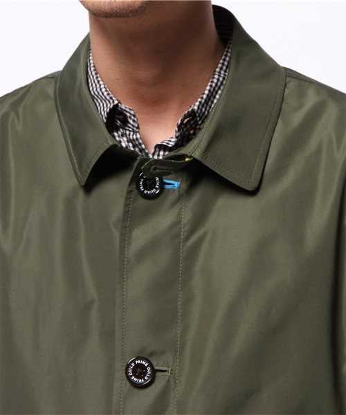 GUILD PRIME（ギルドプライム）の「【GUILD PRIME】MENS 花粉プロテクトコート（ステンカラーコート・メンズ・カーキ/ライトブルー・MEDIUM/SMALL/LARGE）」の18枚目の写真