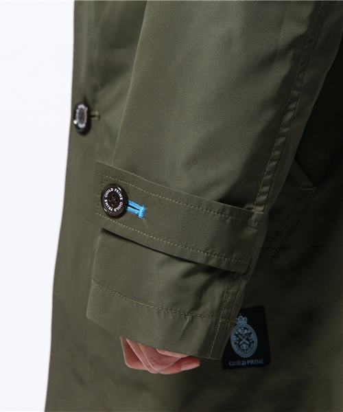 GUILD PRIME（ギルドプライム）の「【GUILD PRIME】MENS 花粉プロテクトコート（ステンカラーコート・メンズ・カーキ/ライトブルー・MEDIUM/SMALL/LARGE）」の19枚目の写真