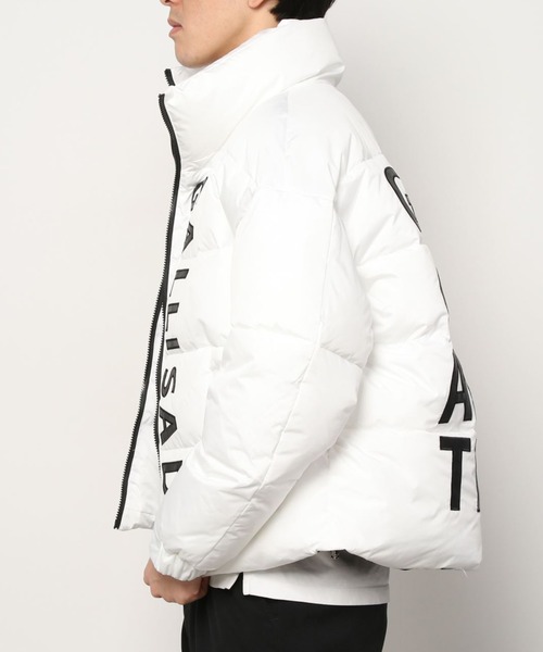 GALLIS ADDICTION（ガリスアディクション）の「GA LOGO FELLEX JKT/ロゴ ジャケット（ダウンジャケット/コート・メンズ・ブラック/ホワイト・L/M）」の15枚目の写真