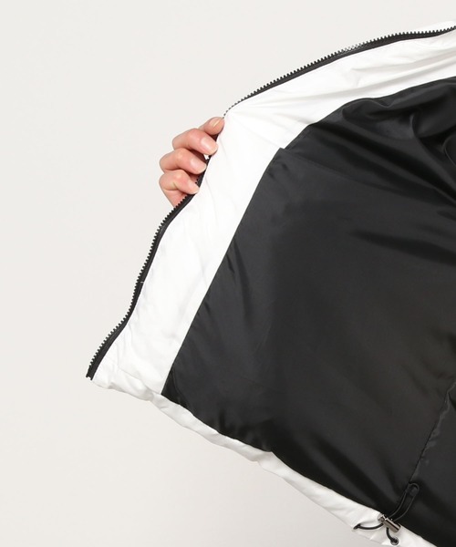 GALLIS ADDICTION（ガリスアディクション）の「GA LOGO FELLEX JKT/ロゴ ジャケット（ダウンジャケット/コート・メンズ・ブラック/ホワイト・L/M）」の16枚目の写真