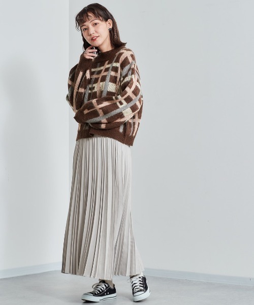 cepo（セポ）の「チェックジャガードニット（ニット/セーター）」 - WEAR