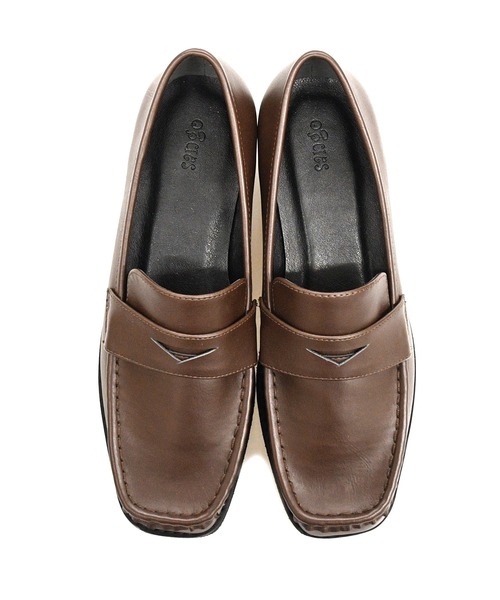 sango（sango）の「スクエアトゥコインローファー（ローファー・レディース・ホワイト/ブラック/ダークブラウン/ブラック系その他・LL/S/M/L）」の15枚目の写真