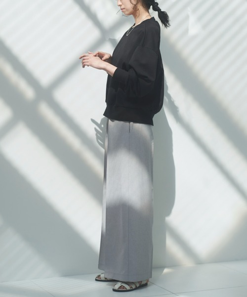 VACANCY（ヴァカンシー）の「バックリブ2wayトレーナー（Tシャツ/カットソー・レディース・ホワイト/ブラック/ピンク・FREE）」の16枚目の写真