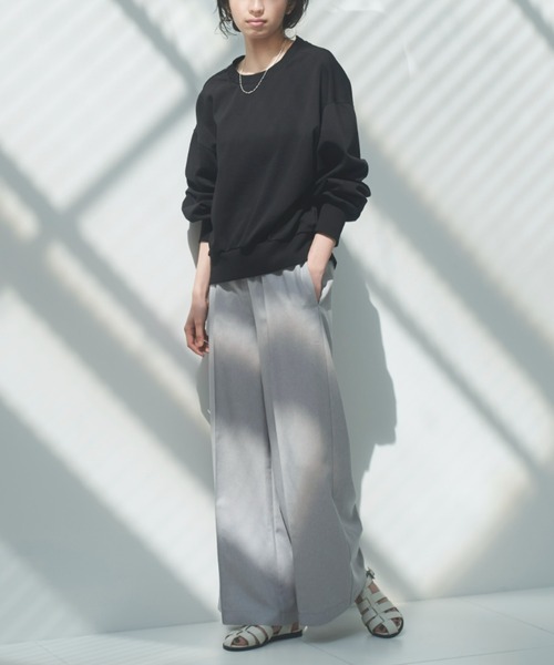 VACANCY（ヴァカンシー）の「バックリブ2wayトレーナー（Tシャツ/カットソー・レディース・ホワイト/ブラック/ピンク・FREE）」の15枚目の写真