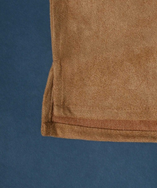 ANPAS(アンパス)の「Eco Suede Big Silhouette Dolman Sleeve Shirt/エコスウェード ビッグシルエット ドルマンスリーブ シャツ(シャツ/ブラウス・メンズ・ブラック/キャメル/ダークグリーン・M/L)」の5枚目の写真