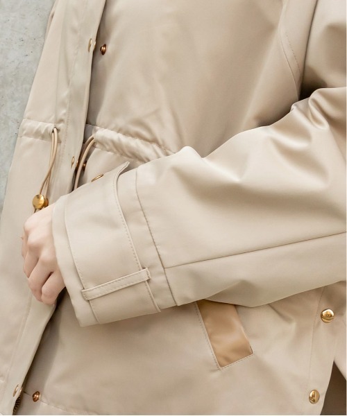 RANDA（ランダ）の「サイド釦マウンテンパーカー（マウンテンパーカー・レディース・ホワイト/ベージュ/グレイッシュベージュ・FREE）」の8枚目の写真