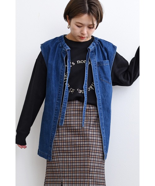 デニムベスト Palm Riche│Eimee Law & LHELBIE 公式オンラインストア