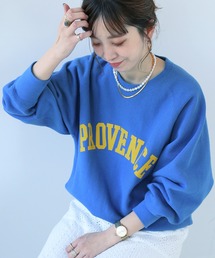 Simplicite | カレッジロゴスウェット2(Tシャツ/カットソー)