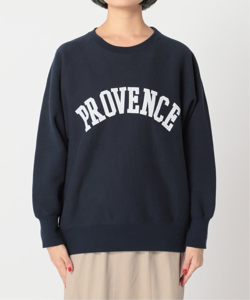 Simplicite(サンプリシテ)の「カレッジロゴスウェット2(Tシャツ/カットソー・レディース・ホワイト/ネイビー/ブルー系その他・FREE)」の17枚目の写真