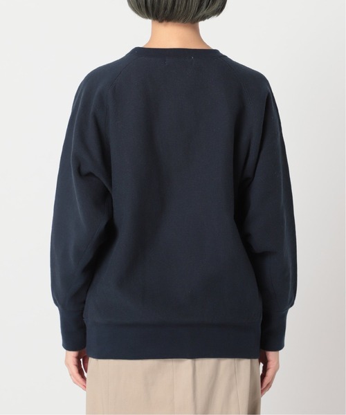 Simplicite(サンプリシテ)の「カレッジロゴスウェット2(Tシャツ/カットソー・レディース・ホワイト/ネイビー/ブルー系その他・FREE)」の19枚目の写真