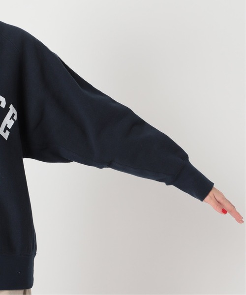 Simplicite(サンプリシテ)の「カレッジロゴスウェット2(Tシャツ/カットソー・レディース・ホワイト/ネイビー/ブルー系その他・FREE)」の22枚目の写真