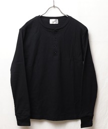 『RDS』ヘンリーネック サーマルロングスリーブTシャツ
