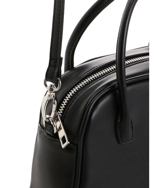 Ungrid（アングリッド）の「2wayミニボストンハンドバッグ（ハンドバッグ・レディース・アイボリー/ブラック/グリーン系その他・FREE）」の5枚目の写真