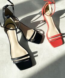 index | ダブルベルトアンクルストラップサンダル(サンダル)