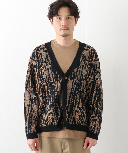 B.C STOCK(ベーセーストック)の「RUG JQ カーディガン(カーディガン/ボレロ・メンズ・サックスブルー/グリーン/ベージュ・MEDIUM/LARGE)」の11枚目の写真