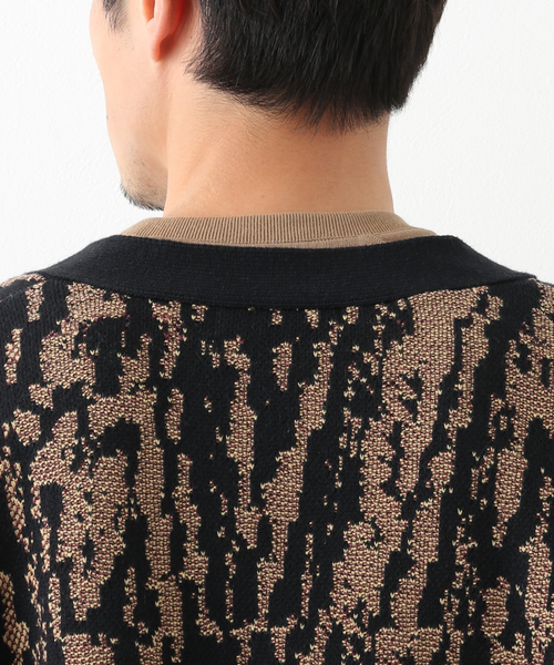 B.C STOCK(ベーセーストック)の「RUG JQ カーディガン(カーディガン/ボレロ・メンズ・サックスブルー/グリーン/ベージュ・MEDIUM/LARGE)」の15枚目の写真