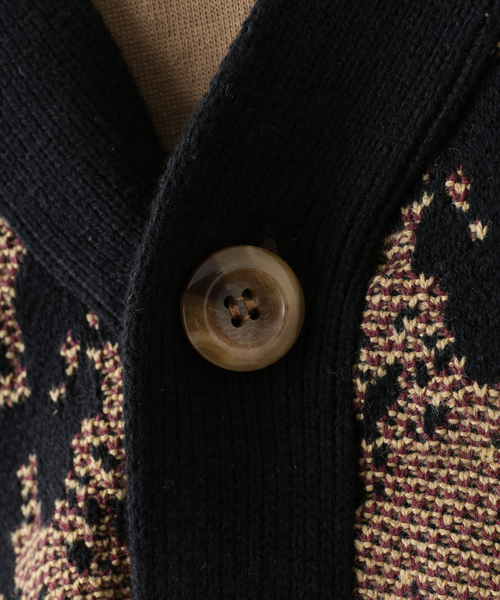 B.C STOCK(ベーセーストック)の「RUG JQ カーディガン(カーディガン/ボレロ・メンズ・サックスブルー/グリーン/ベージュ・MEDIUM/LARGE)」の18枚目の写真