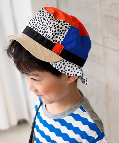 RAGMART（ラグマート）の「ハット＆おさかなサコッシュセット（ハット・キッズ・ベージュ/ピンク/ブルー・S/M/L）」の17枚目の写真