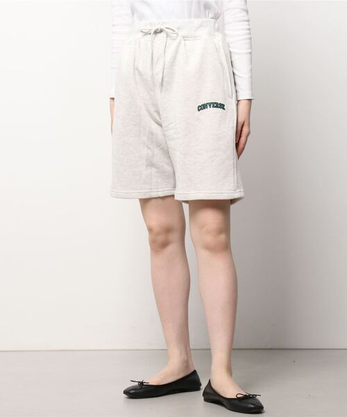 CONVERSE（コンバース）の「【CONVERSE/コンバース】ヘビーウエイト ワンポイント スウェットハーフパンツ（その他パンツ・レディース・ホワイト/ブラック/グリーン/ホワイト系その他/ブラック系その他/グリーン系その他・M/L/XL）」の18枚目の写真