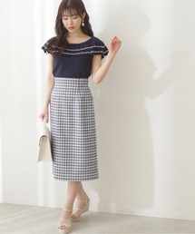 PROPORTION BODY DRESSING | サマーチェックタイトスカート / 1212120409(スカート)
