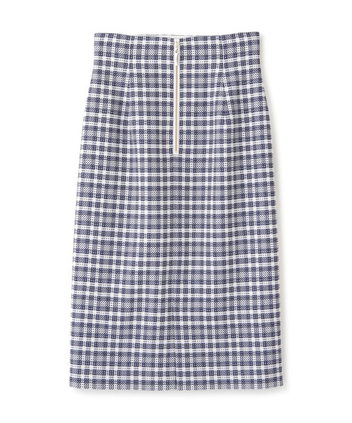PROPORTION BODY DRESSING（プロポーションボディドレッシング）の「サマーチェックタイトスカート / 1212120409（スカート・レディース・ネイビー/ブラック・SMALL/X-SMALL/MEDIUM）」の15枚目の写真