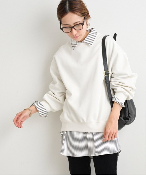 FRAMeWORK（フレームワーク）の「ダブルフェイスジャージプルオーバー3（Tシャツ/カットソー・レディース・ホワイト/ブラック・FREE）」の9枚目の写真