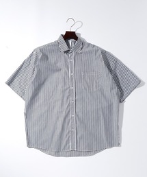 ビッグシルエット レギュラーカラー シャツ レディース