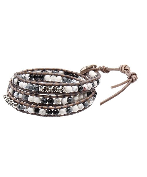 CHAN LUU（チャンルー）の「チャンルー【CHANLUU】3連ブレスレット（ブレスレット・メンズ・ブラック/グレー系その他/ネイビー・FREE）」の2枚目の写真