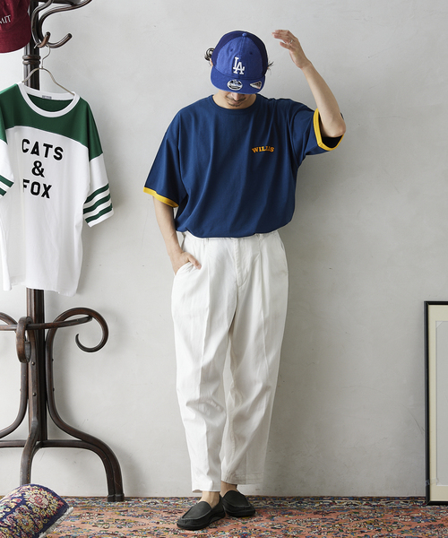 JOURNAL STANDARD relume(ジャーナルスタンダード レリューム)の「8OZ DENIM SLACKS(デニムパンツ・メンズ・ホワイト/ネイビー・LARGE/MEDIUM/SMALL)」の6枚目の写真
